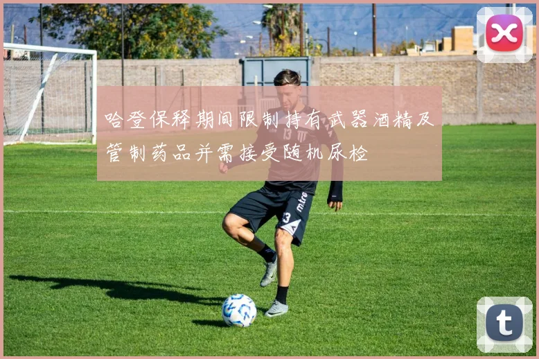 哈登保释期间限制持有武器酒精及管制药品并需接受随机尿检